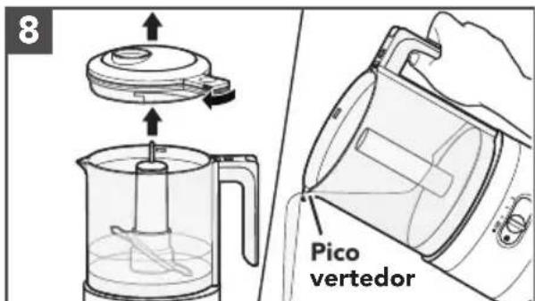 8 Pico verteedor