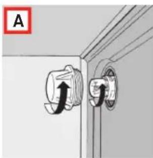 FRANKE CF 65 M GF/F - Substituir a luz do forno - 1