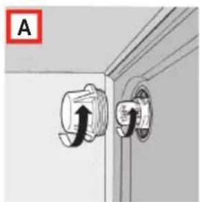 FRANKE CM 85 M GF - Replacing the oven lamp - 1
