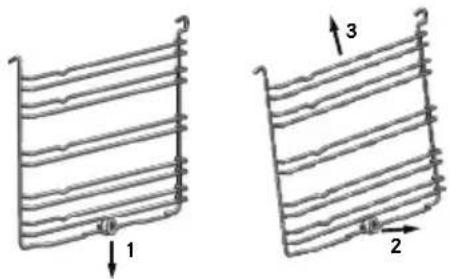FRANKE CM 85 M GF - Αφαίρεση των πλαισίων στήριξης - 1