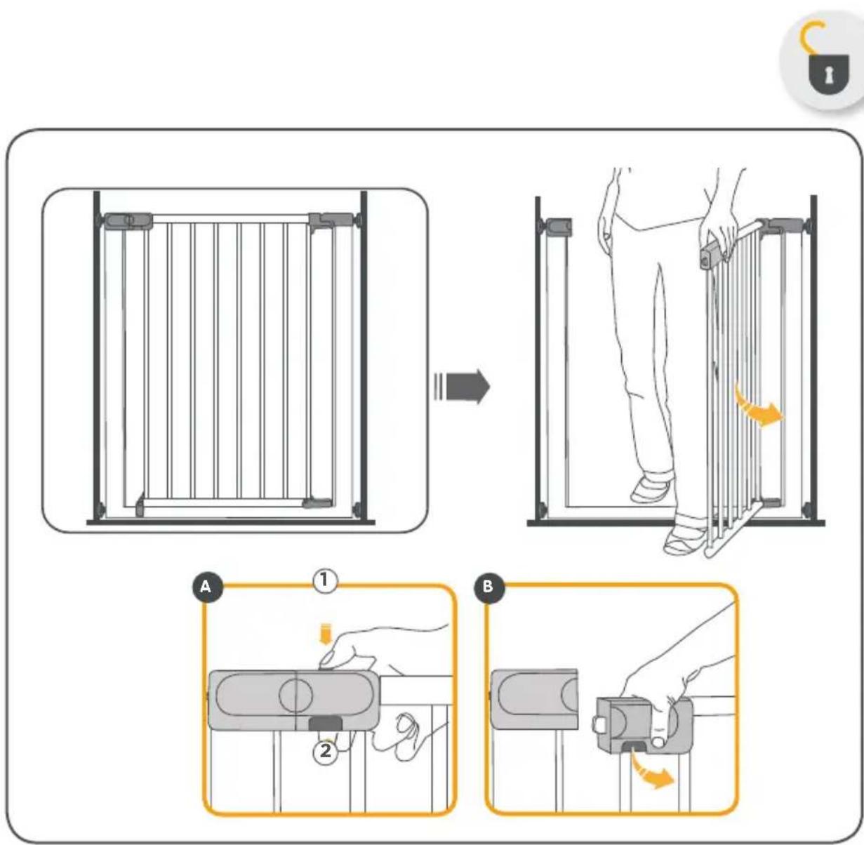 SAFETY 1ST Easy Close Extra Tall - Option B - 12