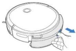 ECOVACS Deebot U2 Pro - Техническое обслуживание/3.2 Пылесборочный контейнер и резервуар - 1
