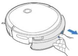 ECOVACS Deebot U2 Pro - Instalación del recipiente para polvo XL - 1