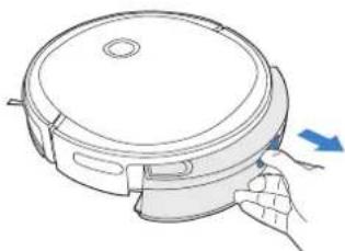 ECOVACS Deebot U2 Pro - Installer le réservoir à poussière XL - 1