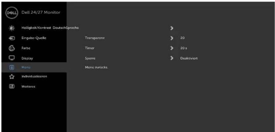 DELL S Series S2421HS - Menu (Menü) - 1