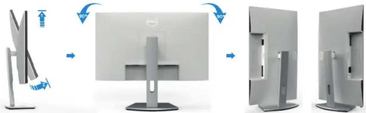 DELL S Series S2421HS - Display drehen - 1