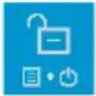 DELL S Series S2421NX - So sperren Sie die Tasten. - 4