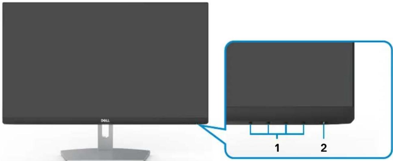 DELL S Series S2421NX - Vorderseite - 1