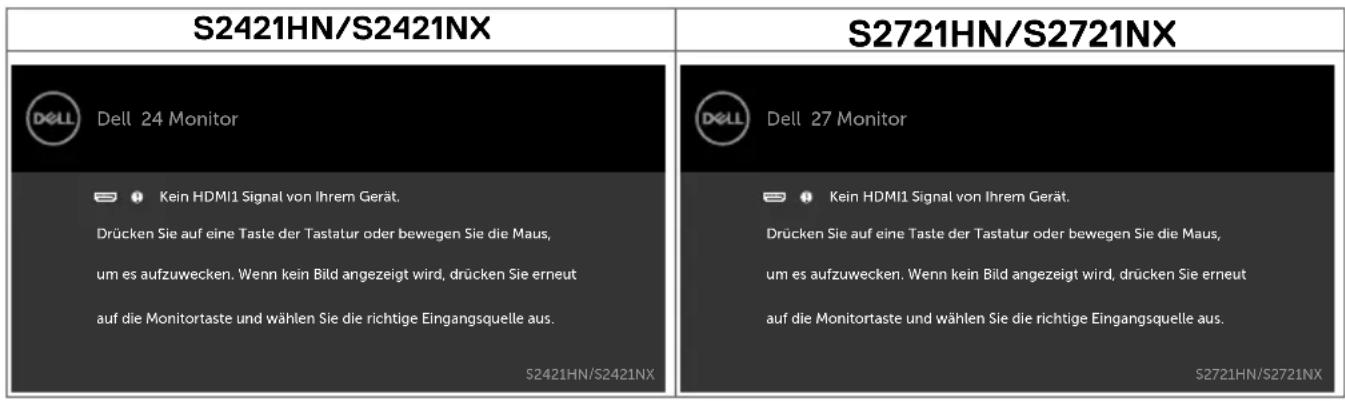 DELL S Series S2721NX - OSD-Warnmeldungen - 10