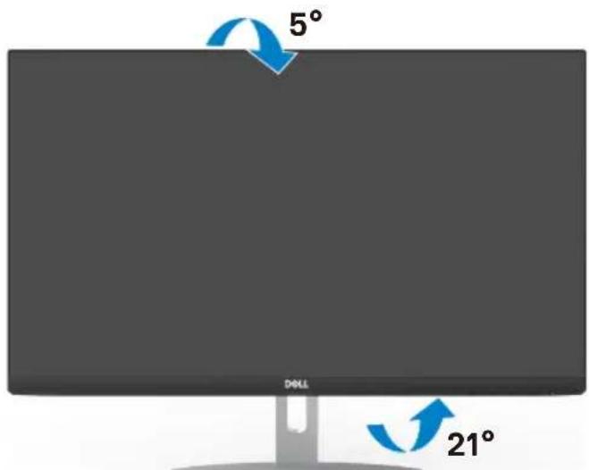 DELL S Series S2721NX - So befestigen Sie den Monitorständer: - 7