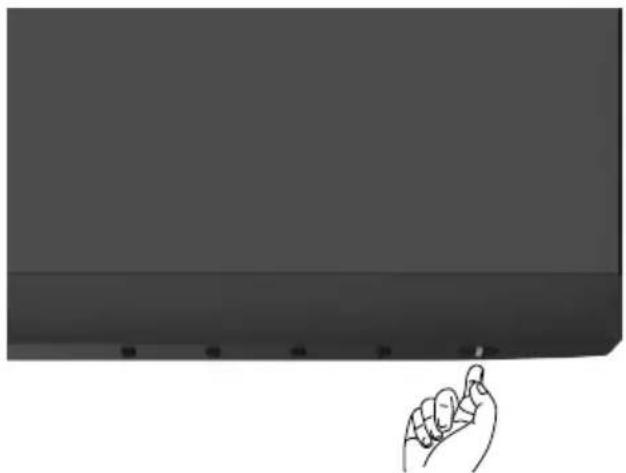 DELL S Series S2721NX - Monitor einschalten - 1