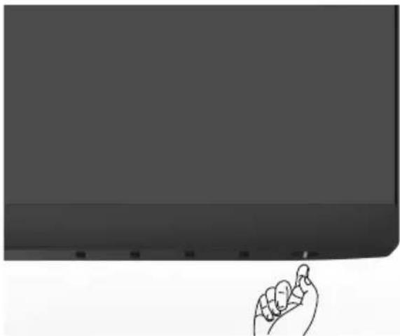 DELL S Series S2721HS - Monitor einschalten. - 1