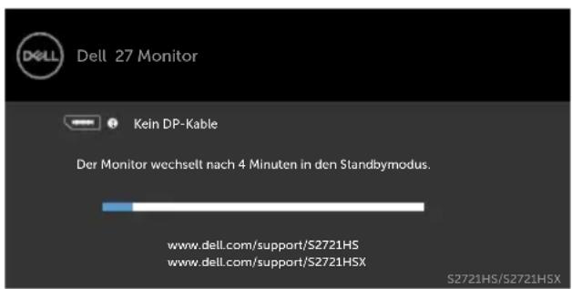 DELL S Series S2721HS - Selbsttest - 2