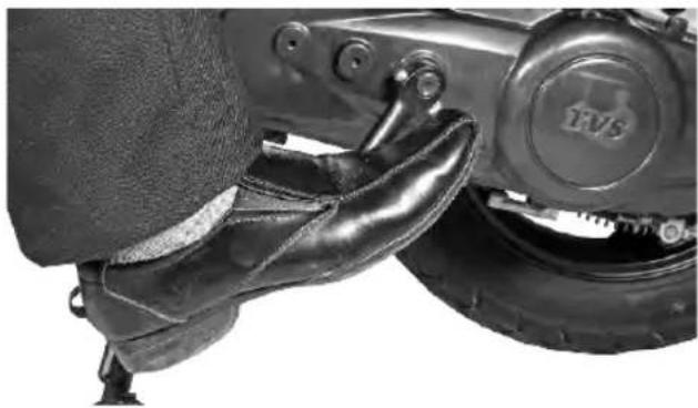 TVS Wego - KICKSTARTER LEVER - 1