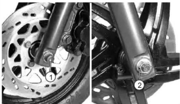 TVS Wego - Disc brake type - 1