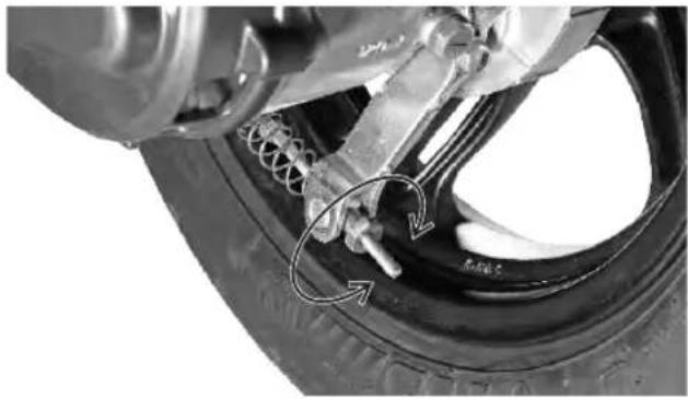 TVS Wego - Rear brake - 2