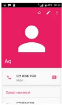 Aq 021 8036 1598 Mobil Zuletzt verwendet 02180261588