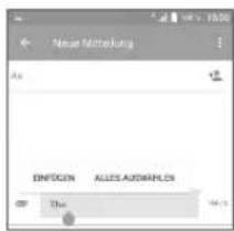 New Mitterkung EINFIDEN ALLES AUSTEWELON The