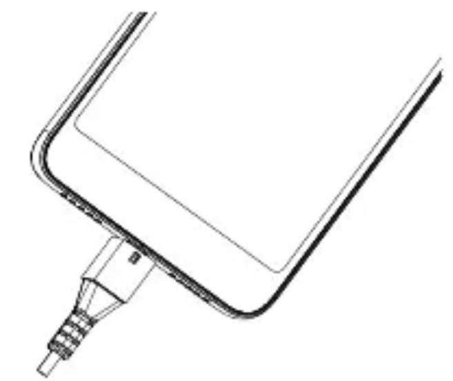 ALCATEL 3V - Power key - 1