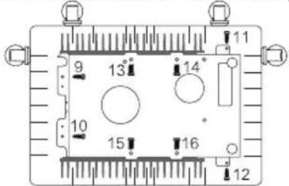 9 13° 14° 10 15 16 12 11