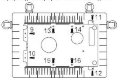 9 13° 14° 10 15 16 12 11