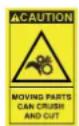 Wasp Delta 40100 CLAY - Residual risk of injury - 1