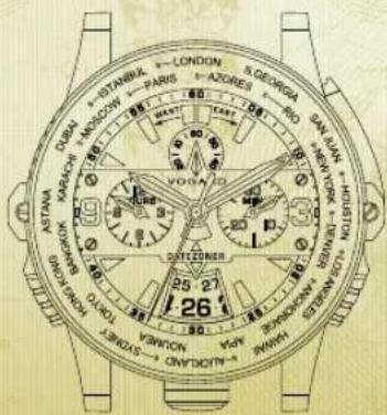 Vogard Datezoner - Chronograph bedienen - 1