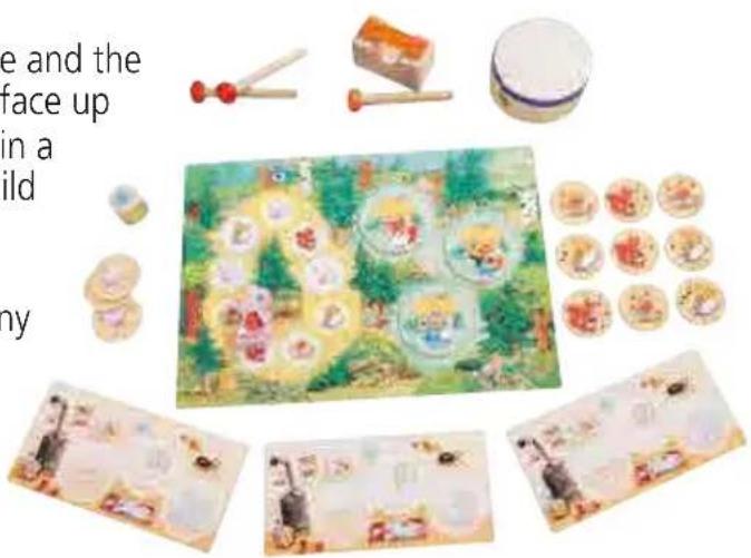 HABA Meine ersten Spiele Kling-Klang-Wald - Preparation of the Game - 1