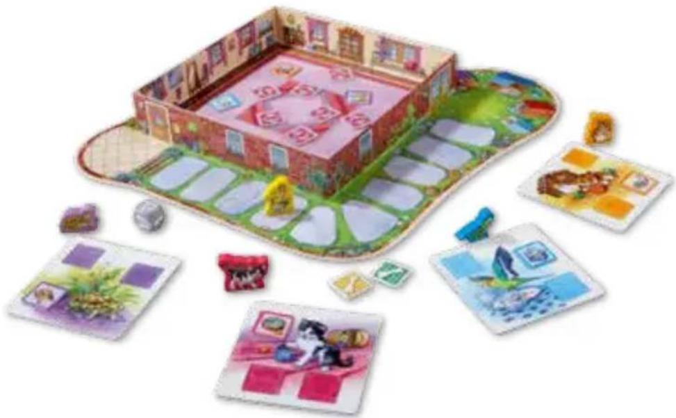 HABA Spiel-Spaß-Kiste Haustiere - Variante: Gara cooperativa di ricerca contro Clara e il cane Otto - 1