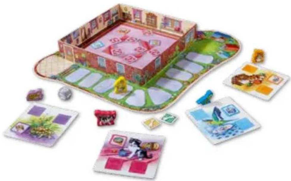 HABA Spiel-Spaß-Kiste Haustiere - Variation: Cooperative memory race against Clara and her pet dog Otto - 1