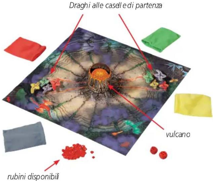 HABA Feuerdrachen - Prima di iniziare a giocare - 1