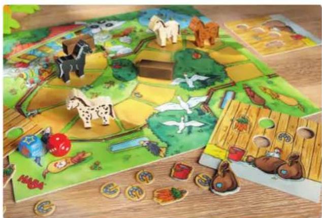 HABA Hoppe Reiter - Ein pferdestarkes Wettlaufspiel. - 5