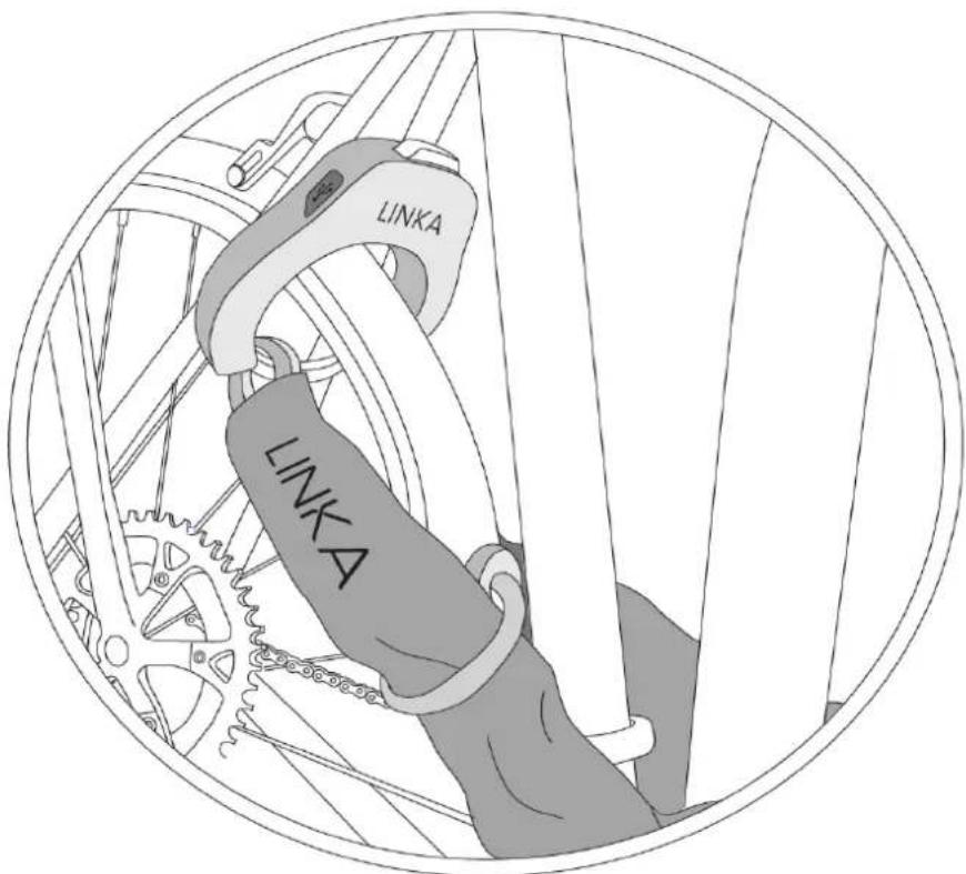 Linka LK-A100 - LINKA Zusatzkette - 1