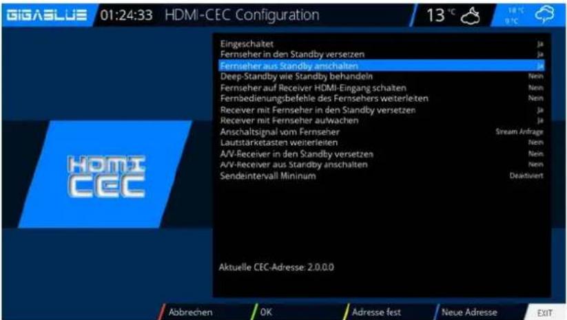GigaBlue HD X3 - HDMI CEC - 2