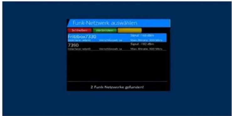 GigaBlue HD X3 - WLAN einrichten - 1