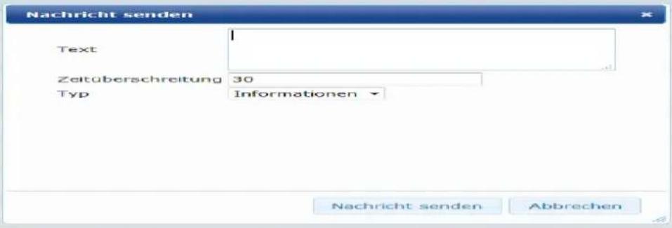 GigaBlue HD X3 - Nachricht senden - 1