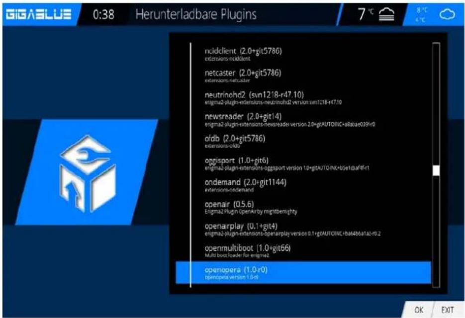 GigaBlue HD X3 - Benutzeroberfläche/Skin - 5