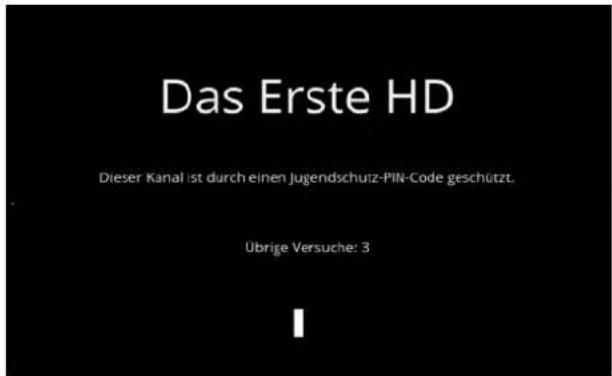 GigaBlue HD X3 - Kanäle sperren - 1