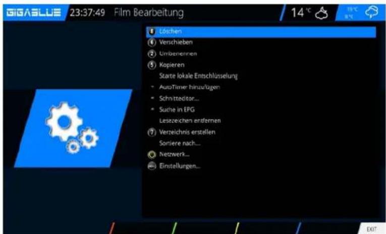 GigaBlue HD X3 - Timeshift - 2