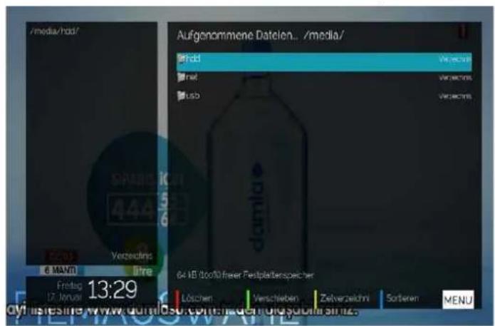 GigaBlue HD X3 - Netzwerk Medien Server Player - 3