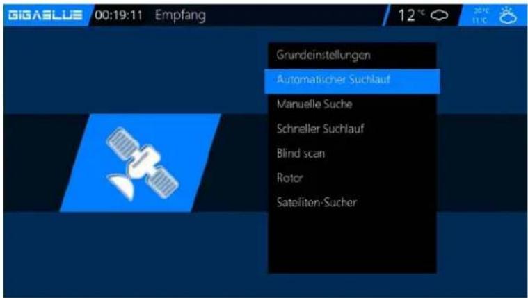 GigaBlue HD X3 - Wichtig!! Tuner muss konfiguriert sein, siehe Seite 49 und 50 - 1
