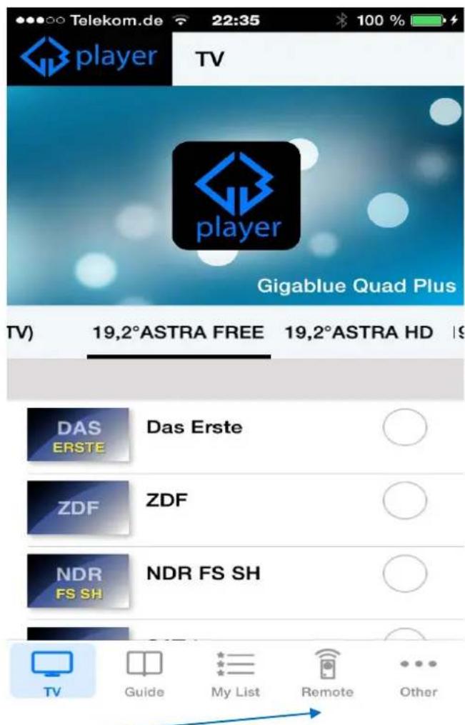 GigaBlue HD X3 - GigaBlue Player App - 2