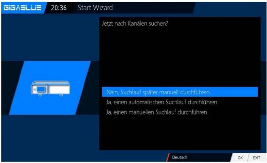 GigaBlue HD X3 - Startassistent 4 - 1