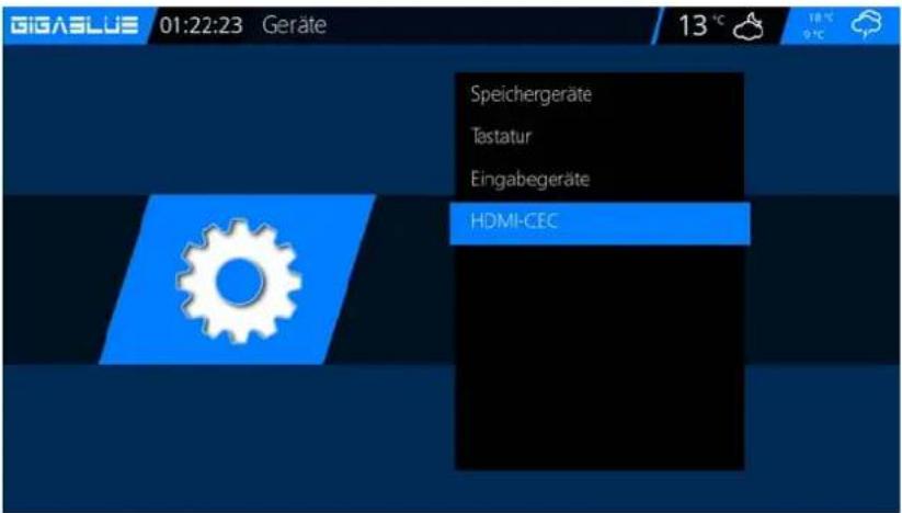 GigaBlue HD X3 - HDMI CEC - 1