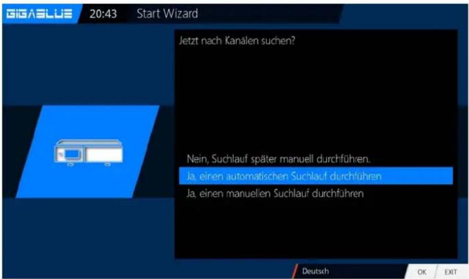 GigaBlue HD X3 - Startassistent 4 - 2