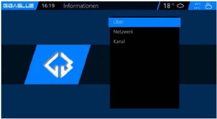 GigaBlue HD X3 - Bedienung der GigaBlue Box - 1