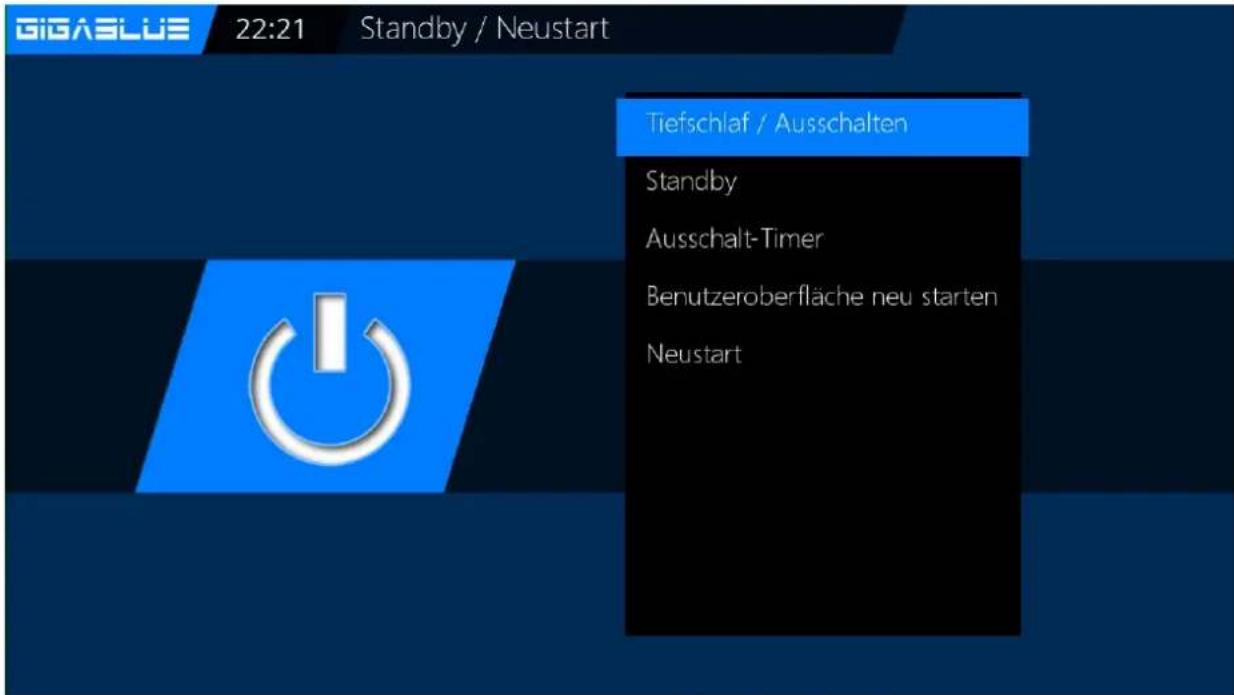 GigaBlue HD X3 - Wichtig dabei ist das kein OSD Menü aktiv ist. - 1