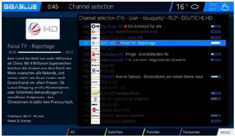 GigaBlue HD X3 - Sofort Aufnahme - 1