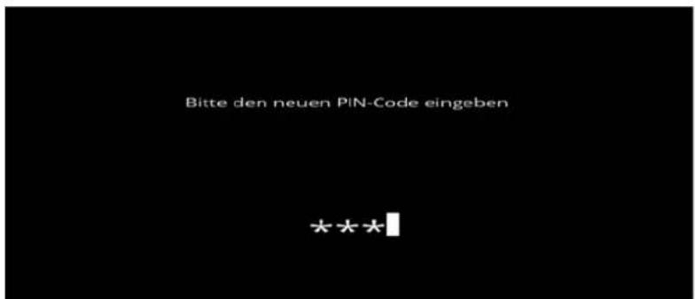 GigaBlue HD X3 - Pincode ändern - 2