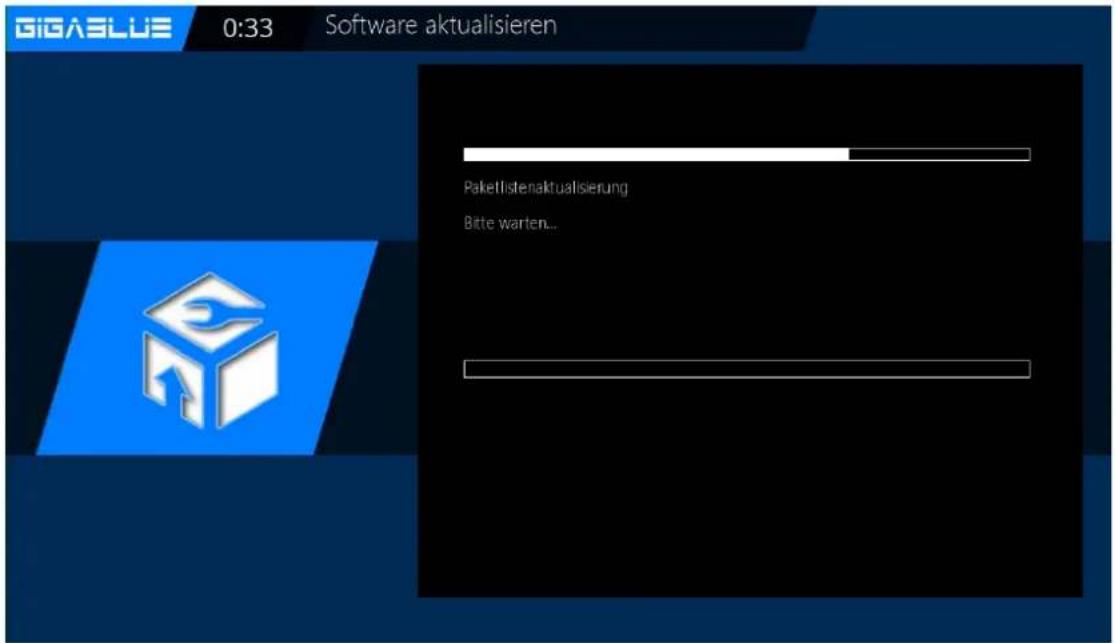 GigaBlue HD X3 - Software Update via Internet - 2